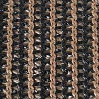 Eden's Decor Straight Flat-Edged Sun Shade Sail Rectangular 14' x 20' Brown - Image 8