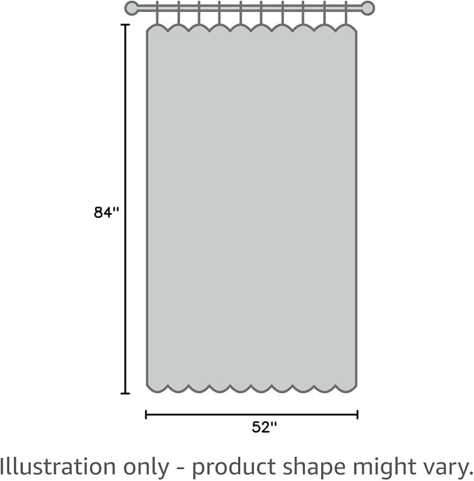 NICETOWN 2 Panels Greyish Green Blackout Bottom Weighted Outdoor Curtains - Image 9