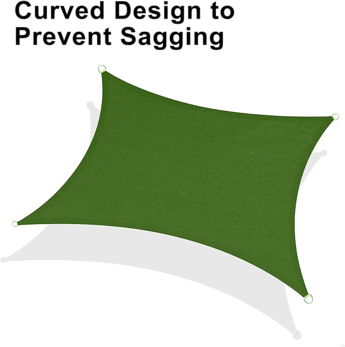 LOVE STORY Custom Size 4' x 8' Sun Shade Sail - Image 6
