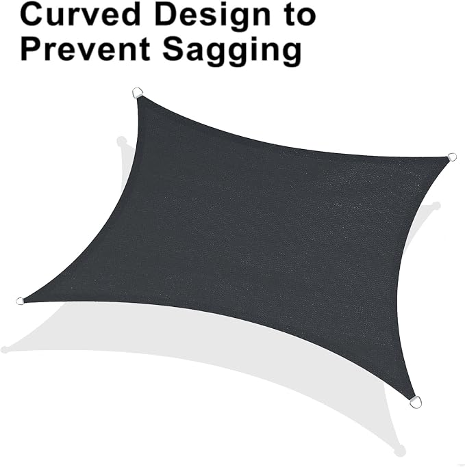 LOVE STORY Custom Size 10' x 12' Sun Shade Sail - Image 6