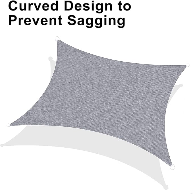 LOVE STORY Custom Size 10' x 15' Sun Shade Sail - Image 6