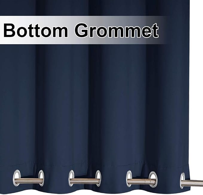NICETOWN Waterproof Patio Outdoor Curtain and Drape, Thermal Insulated Top and - Image 6