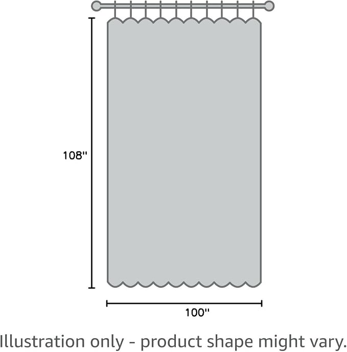 NICETOWN Outdoor Curtain for Patio Waterproof, Rustproof Grommet Top and Bottom - Image 8