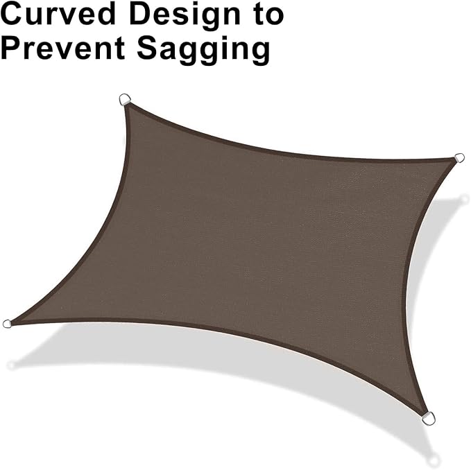LOVE STORY Custom Size 9' x 18' Sun Shade Sail - Image 6