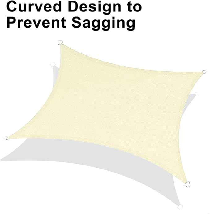 LOVE STORY Custom Size 5' x 7' Sun Shade Sail - Image 6