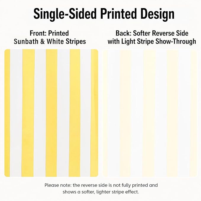 2 Panels Outdoor Stripe Curtains - Image 6