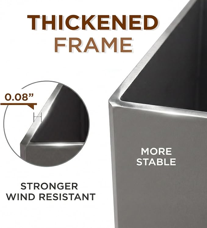 Deconk 10' X 13' Patio Cantilever Outdoor Umbrella - Image 7