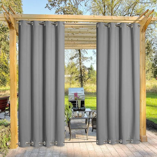 NICETOWN Patio Outdoor Curtain Sunblock by NICETOWN