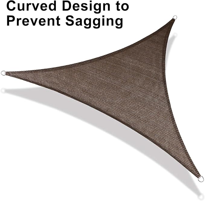 LOVE STORY Custom Size 8' x 11' x 13.6' Sun Shade Sail - Image 6
