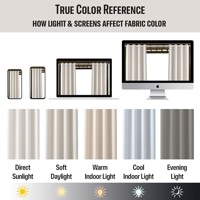 DIVA EN CAMINO DEC Outdoor Patio Curtain Waterproof Darkening Thermal Insulated - Image 6