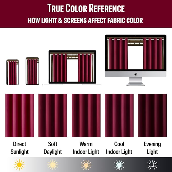 DIVA EN CAMINO DEC Outdoor Patio Curtain Waterproof Darkening Thermal Insulated - Image 6