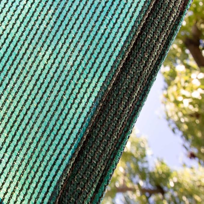 Amgo Custom Size 10' x 17' Green Rectangle Square Sun Shade Sail UPF50+ - Image 9