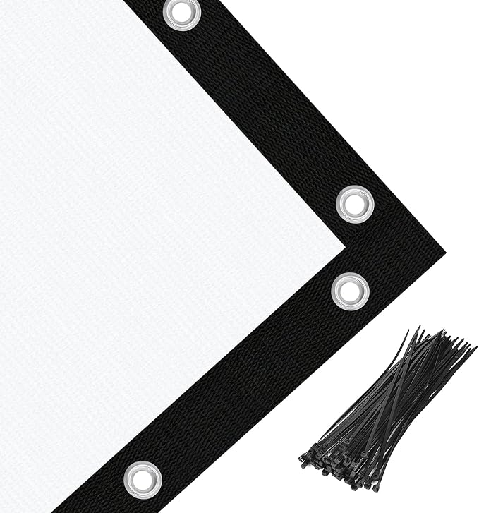 Amagenix 90% Pergola Shade Cover 12' X 14' Sun Shade Cloth - Image 5