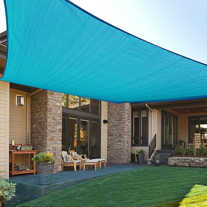 LOVE STORY Custom Size 10' x 14' Sun Shade Sail by LOVESTORY