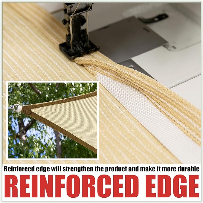 Royal Shade 19' x 24' Green Rectangle Square Sun Shade Sail Order to Make - Image 5