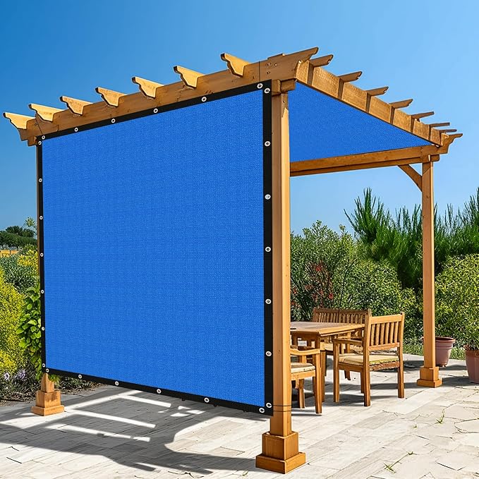 Amagenix 90% Pergola Shade Cover 8' X 15' Sun Shade Cloth by Amagenix