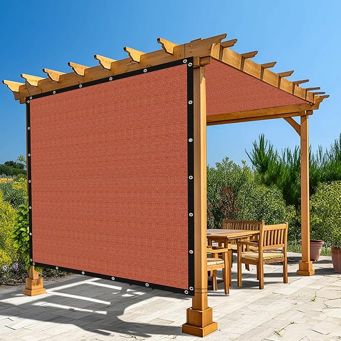 Amagenix 90% Pergola Shade Cover 15' X 24' Sun Shade Cloth by Amagenix