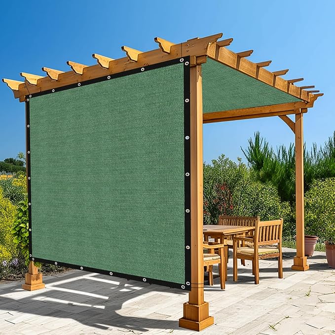 Amagenix 90% Pergola Shade Cover 6' X 14' Sun Shade Cloth by Amagenix