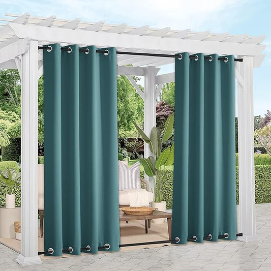 NICETOWN 2 Panels Outdoor Curtains by NICETOWN