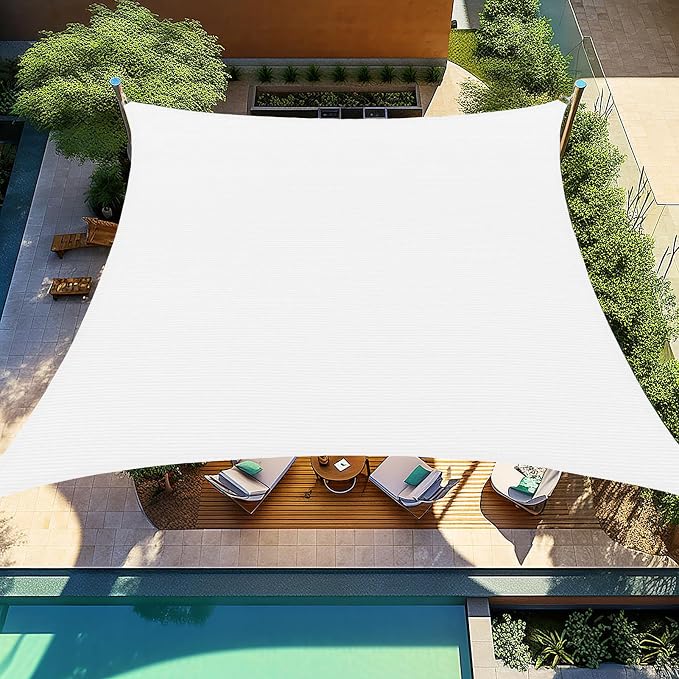 Shade&Beyond Custom Sun Shade Sail 6'x9'RectangleSun Sail Shades Patio UV Block by ShadeBeyond