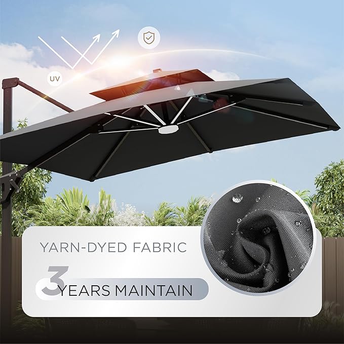 Deconk 10' X 13 'Patio Umbrella - Image 5