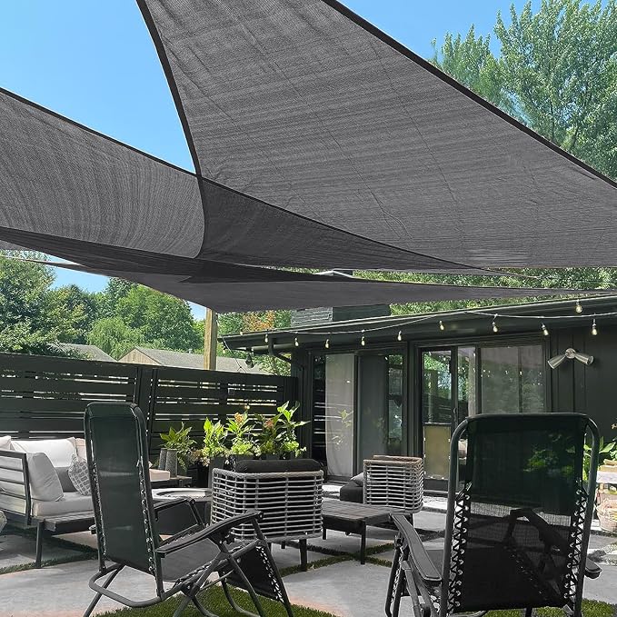 LOVE STORY Custom Size 8' x 9' x 12' Sun Shade Sail by LOVESTORY