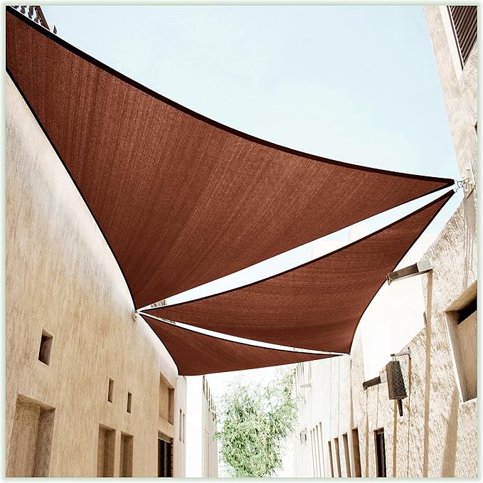 ColourTree CTAPT32 Custom Size Order to Make 17' x 21' x 27' Brown Right by ColourTree