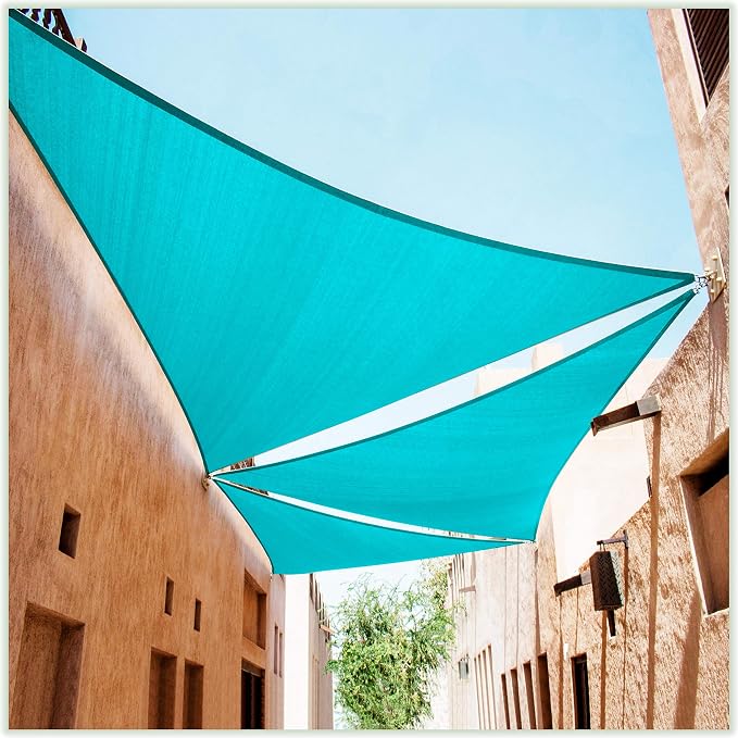 ColourTree CTAPT32 Custom Size Order to Make 9' x 17' x 19.2' Turquoise Right by ColourTree