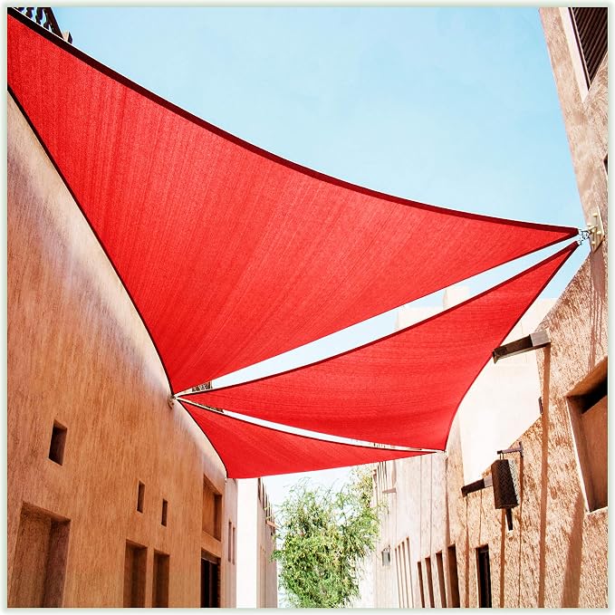 ColourTree CTSLT Custom Size Order to Make 9' x 11' x 14.2' Red Right Triangle by ColourTree