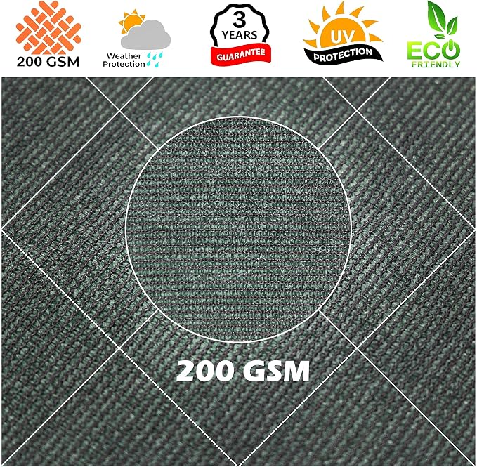 Royal Shade 15' x 24' Custom Size Green Rectangle Sunshade Sail - Image 8